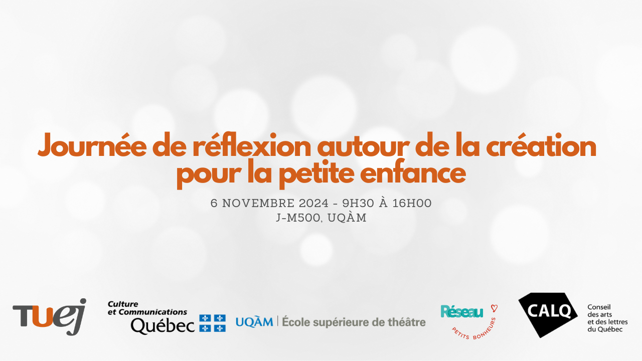 Journée de réflexion autour de la création pour la petite enfance